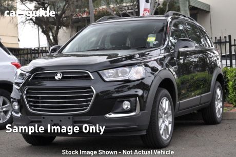 Black 2018 Holden Captiva Wagon Active 7 Seater