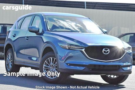 Blue 2017 Mazda CX-5 Wagon Maxx Sport (4X4)