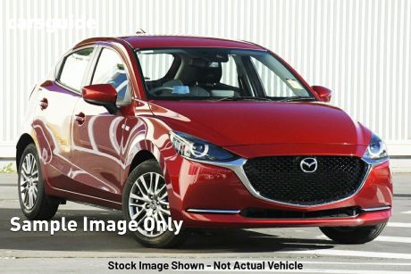 Red 2021 Mazda 2 Hatchback G15 Evolve
