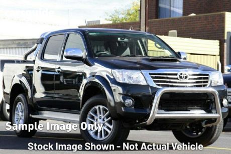 Black 2012 Toyota Hilux Dual Cab Pick-up SR5 (4X4)