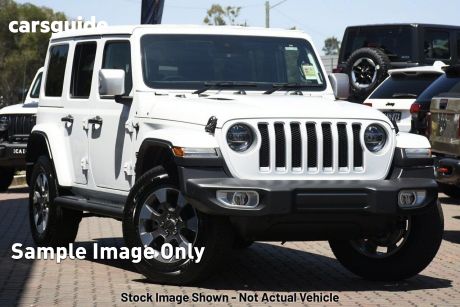White 2020 Jeep Wrangler Unlimited Hardtop Overland (4X4)