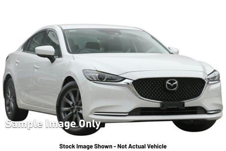 White 2024 Mazda 6 Sedan G25 Touring