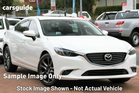 White 2016 Mazda 6 Sedan Atenza