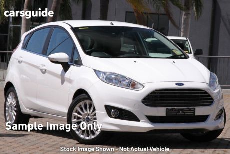 White 2015 Ford Fiesta Hatchback Sport
