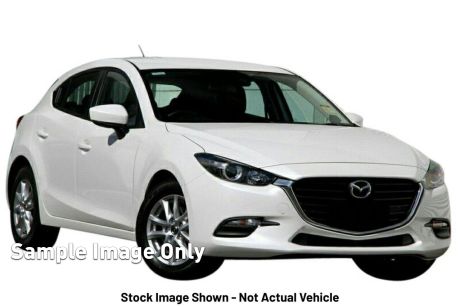 White 2017 Mazda 3 Hatchback NEO