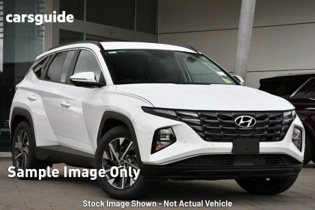 White 2024 Hyundai Tucson Wagon Elite (fwd)