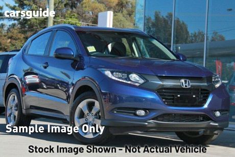Blue 2015 Honda HR-V Wagon VTI-S