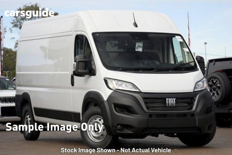 White 2024 Fiat Ducato Commercial Mid Roof LWB