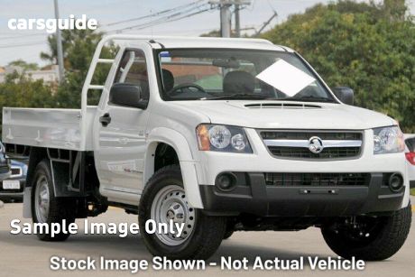White 2010 Holden Colorado Cab Chassis DX (4X4)