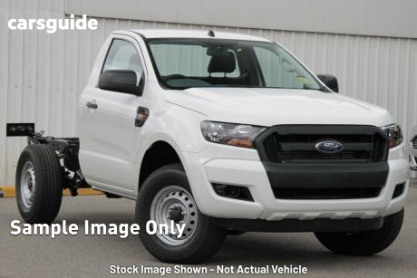White 2018 Ford Ranger Cab Chassis XL 3.2 (4X4)