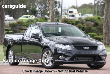 Red 2009 Ford Falcon Utility XR8