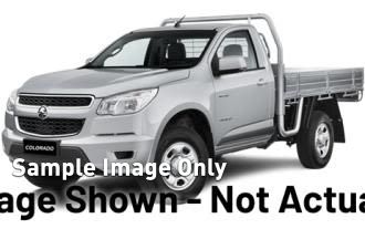 White 2014 Holden Colorado Cab Chassis LX (4X4)