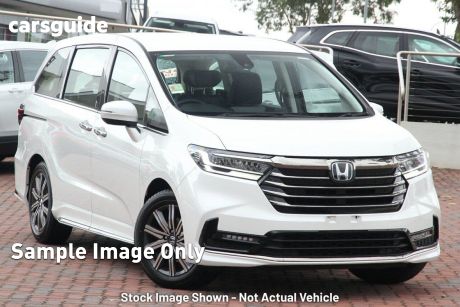 White 2021 Honda Odyssey Wagon Vi L7