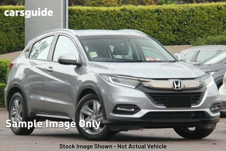 Silver 2019 Honda HR-V Wagon +luxe