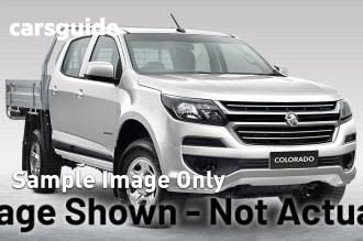 White 2018 Holden Colorado Crew Cab Chassis LS (4X4) (5YR)