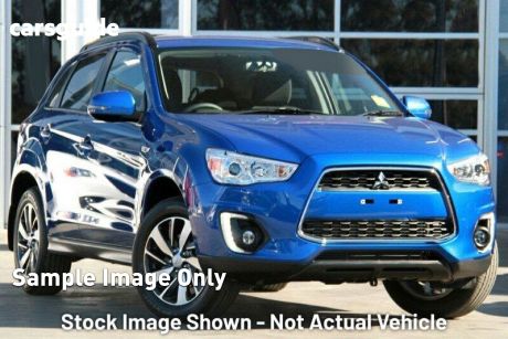 Blue 2015 Mitsubishi ASX Wagon LS (2WD)