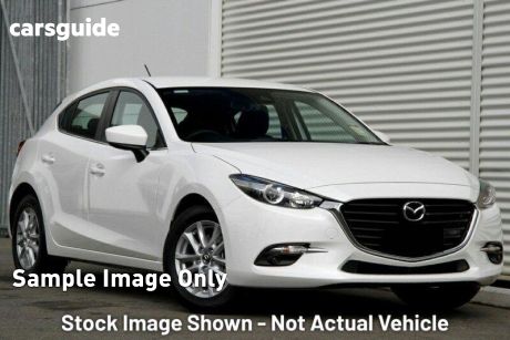White 2016 Mazda 3 Hatchback Maxx