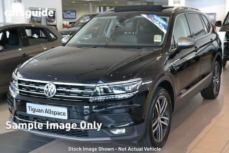Black 2019 Volkswagen Tiguan Wagon Allspace 162 TSI Highline