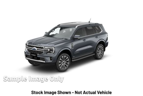 Grey 2024 Ford Everest Wagon Platinum (4WD)