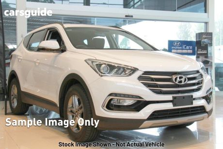 White 2023 Hyundai Santa FE Wagon Active Crdi (4X4)
