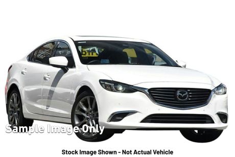 White 2017 Mazda 6 Sedan Atenza
