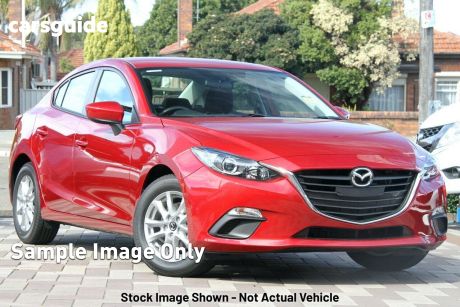Red 2016 Mazda 3 Sedan NEO