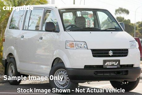 White 2010 Suzuki APV Van