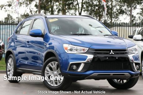 Blue 2019 Mitsubishi ASX Wagon ES Adas ( 2WD)