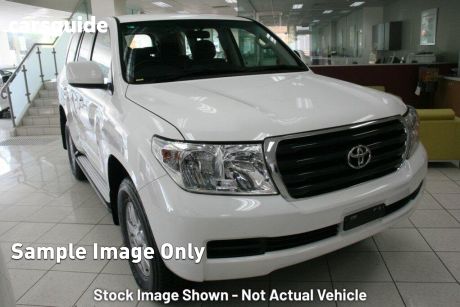White 2010 Toyota Landcruiser Wagon GXL (4X4)