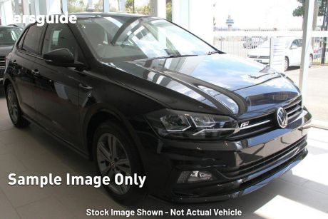 Black 2021 Volkswagen Polo Hatchback 85TSI Comfortline