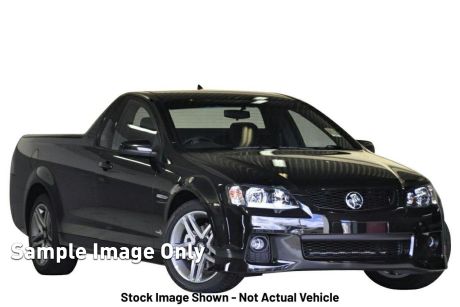 Black 2011 Holden Commodore Utility SV6