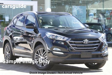 Black 2016 Hyundai Tucson Wagon Active X (fwd)