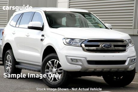 White 2016 Ford Everest Wagon Trend