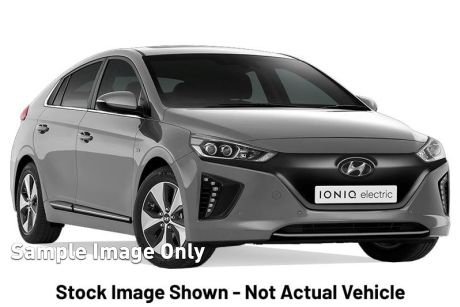White 2019 Hyundai Ioniq Hatchback Electric Elite (black Grille)