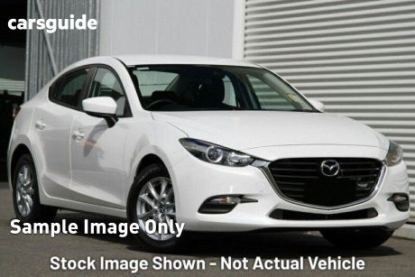 White 2016 Mazda 3 Sedan NEO