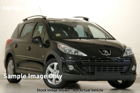Black 2012 Peugeot 207 Wagon Touring Outdoor