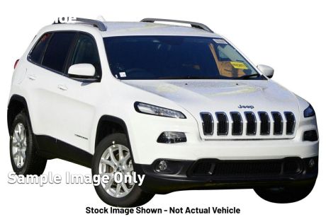 White 2014 Jeep Cherokee Wagon Longitude (4X4)
