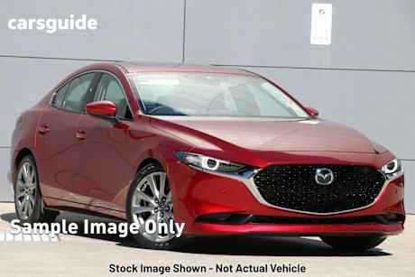 Red 2025 Mazda 3 Sedan G25 Astina