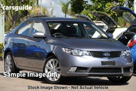 Grey 2010 Kia Cerato Sedan SLI