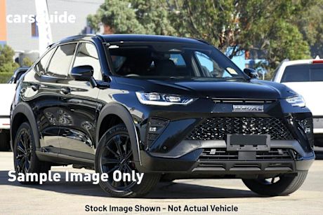 Black 2024 GWM Haval H6GT Wagon Ultra Phev (4WD)