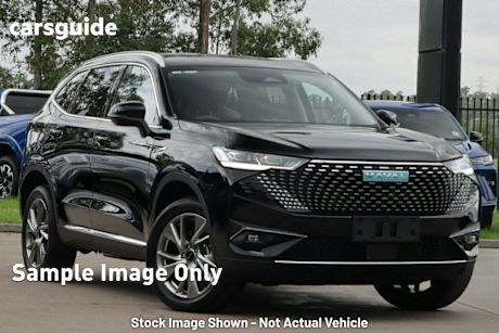 Black 2024 GWM Haval H6 Wagon Ultra Hybrid