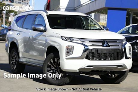 White 2022 Mitsubishi Pajero Sport Wagon GLS (2WD) 7 Seat