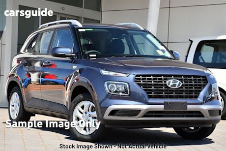 Blue 2025 Hyundai Venue Wagon
