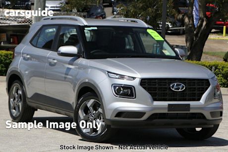 Silver 2025 Hyundai Venue Wagon Active