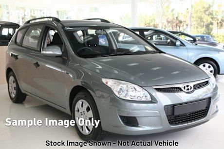 Silver 2009 Hyundai I30 Wagon CW SX 1.6 Crdi