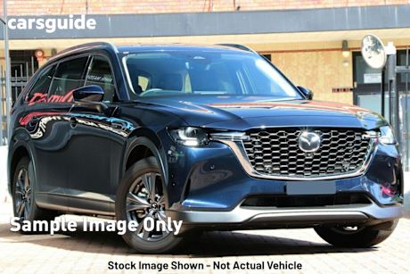 Grey 2024 Mazda CX-80 Wagon P50E Touring