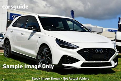 White 2025 Hyundai I30 Hatchback N Line Mhev