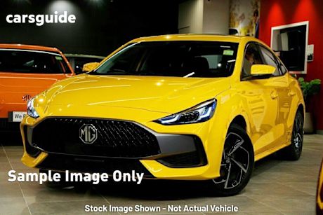 Yellow 2024 MG MG5 Sedan Essence