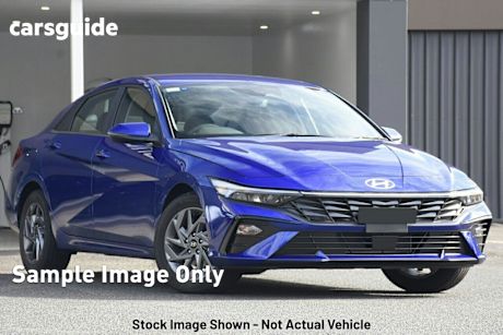 Blue 2024 Hyundai I30 Sedan