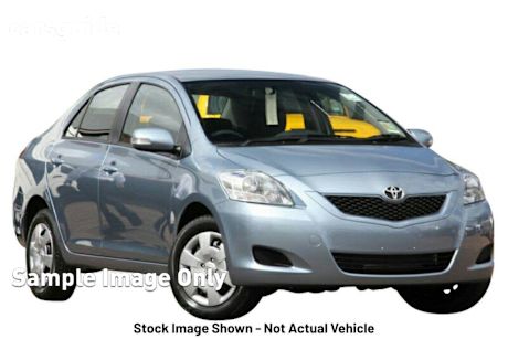 Blue 2011 Toyota Yaris Sedan YRS